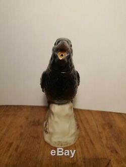 Vintage Jose Cuervo Tequila Crow Raven Decanter Rare