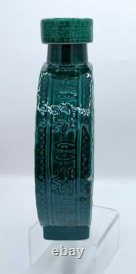 Vintage MCM Aztec Calendar, Tequila Decanter Set, New Old Stock, In Orig. Box