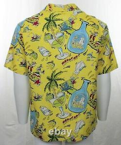 Vintage Malihini Hawaiian Shirt, Sammy Hagar, Cabo Wabo Tequila, X-Large