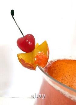 Vintage Margarita or Tequila Sunrise Cocktail Lamp 10 Novelty Barware