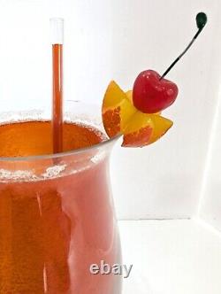 Vintage Margarita or Tequila Sunrise Cocktail Lamp 10 Novelty Barware