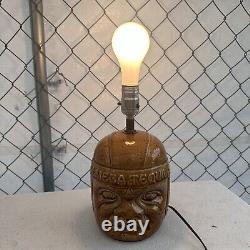 Vintage Olmeca Tequila Tiki Style Table Lamp