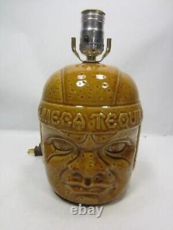 Vintage Olmeca Tequila Tiki Style Table Lamp