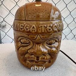 Vintage Olmeca Tequila Tiki Style Table Lamp