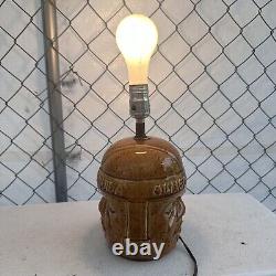 Vintage Olmeca Tequila Tiki Style Table Lamp