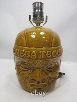 Vintage Olmeca Tequila Tiki Style Table Lamp