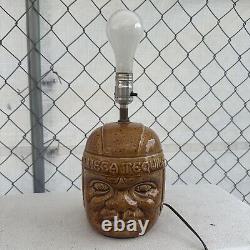 Vintage Olmeca Tequila Tiki Style Table Lamp