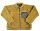 Vintage Patagonia Retro Cardigan Tequila Gold Pile Fleece Jacket Made Usa Sz S