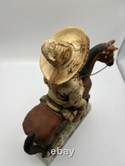 Vintage Pancho Villa Tequila Decanter 1975 First Edition High End /Porcelain