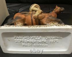 Vintage Pancho Villa Tequila Decanter 1975 First Edition High End /Porcelain