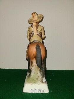 Vintage Pancho Villa Tequila Decanter 1975 First Edition Porcelain