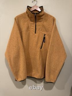 Vintage Patagonia Synchilla Chimera Fleece Tequila Gold 1/4 Zip FA01 Mens XL