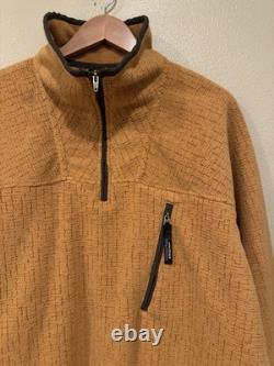 Vintage Patagonia Synchilla Chimera Fleece Tequila Gold 1/4 Zip FA01 Mens XL