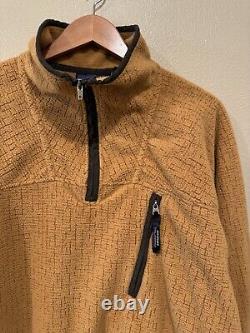 Vintage Patagonia Synchilla Chimera Fleece Tequila Gold 1/4 Zip FA01 Mens XL