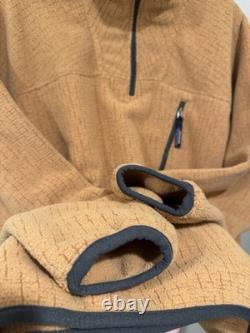 Vintage Patagonia Synchilla Chimera Fleece Tequila Gold 1/4 Zip FA01 Mens XL