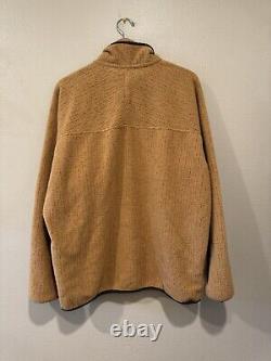 Vintage Patagonia Synchilla Chimera Fleece Tequila Gold 1/4 Zip FA01 Mens XL