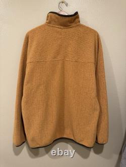 Vintage Patagonia Synchilla Chimera Fleece Tequila Gold 1/4 Zip FA01 Mens XL