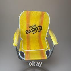 Vintage Rare José Cuervo tequila Long Beach chair Promo 1982 Lawn Chair