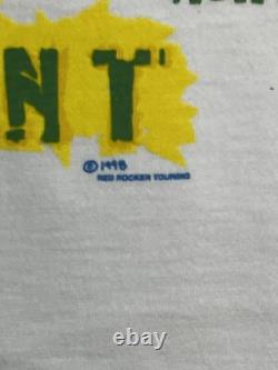 Vintage Sammy Hagar CABO WABO Tequila 1st Gen Blue Bottle Waborita L Shirt Rare