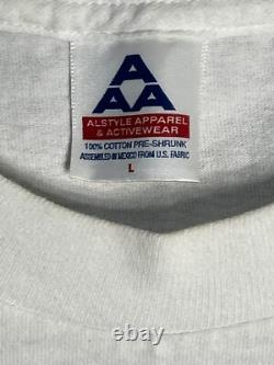 Vintage Sammy Hagar CABO WABO Tequila 1st Gen Blue Bottle Waborita L Shirt Rare