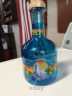 Vintage Sammy Hagar Original Cabo Wabo Tequila Bottle Rare Empty