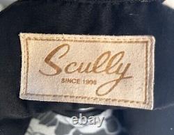 Vintage Scully Embroidered Short Sleeve Shirt Beach Tequila Sunrise Large
