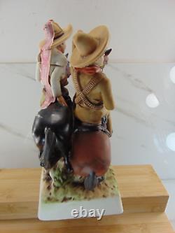 Vintage Sept. 1972 Decanter Tequila Pancho Villa Rare In Mint Condition