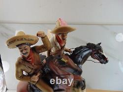 Vintage Sept. 1972 Decanter Tequila Pancho Villa Rare In Mint Condition