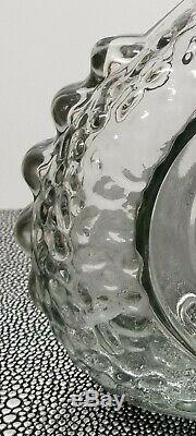 Vintage TEQUILA LEY. 925 Empty Bottle Dragon Design Silver Colored Metal Stopper