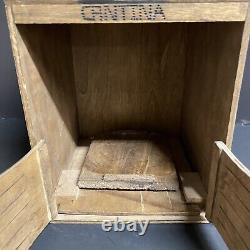 Vintage Tequila Añejo El Tirador Empty Bottle withWood Cantina