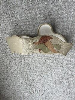 Vintage Tequila Leather Belt Size ML RARE 80s 90s