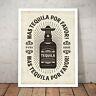 Vintage Tequila Mexican Bar Cafe Decor Art Poster Print A3 A2 A1 A0 Framed