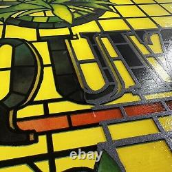 Vintage Tequiza Tequila Lighted Sign 32x 26 Bar Beer Pub Man Cave Agave Plant