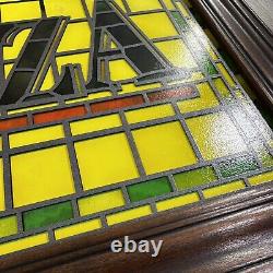 Vintage Tequiza Tequila Lighted Sign 32x 26 Bar Beer Pub Man Cave Agave Plant
