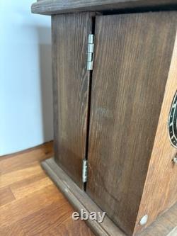 Vintage Wood Mexican Barware Tequila Shot Glass Set Box Western Horse Bar Decor