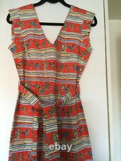 Vintage style Jumpsuit Doghouse Vintage Tequila Sheila stretch fabric 22