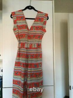 Vintage style Jumpsuit Doghouse Vintage Tequila Sheila stretch fabric 22