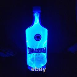 Vtg RARE! Electrostorm Tarantula Azul Tequila Bottle Lamp Ultimate Man Cave Item