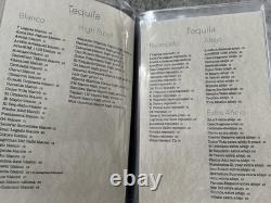 WDW Epcot World Showcase Mexico La Cava del Tequila De San Angel Inn Drink Menu