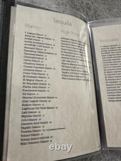 WDW Epcot World Showcase Mexico La Cava del Tequila De San Angel Inn Drink Menu