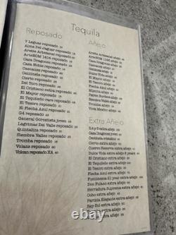 WDW Epcot World Showcase Mexico La Cava del Tequila De San Angel Inn Drink Menu