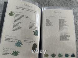 WDW Epcot World Showcase Mexico La Cava del Tequila De San Angel Inn Drink Menu WDW Epcot World Showcase Mexico La Cava del Tequila De San Angel Inn Drink Menu