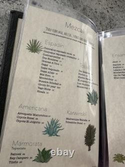 WDW Epcot World Showcase Mexico La Cava del Tequila De San Angel Inn Drink Menu