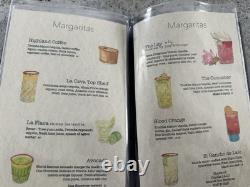 WDW Epcot World Showcase Mexico La Cava del Tequila De San Angel Inn Drink Menu