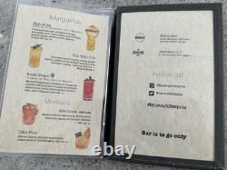 WDW Epcot World Showcase Mexico La Cava del Tequila De San Angel Inn Drink Menu WDW Epcot World Showcase Mexico La Cava del Tequila De San Angel Inn Drink Menu