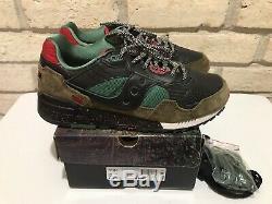 WEST NYC X SAUCONY SHADOW 5000 CABIN FEVER Sz 8 Fresh Water Tequila Sunrise