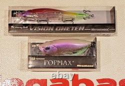 WOW! Megabass RARE! POPMAX and ONETEN USA SB SUNSET TEQUILA SET FREE SHIP