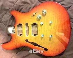 Warmoth VIP Guitar Body with Extras Tequila Sunset Burst