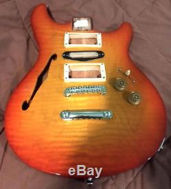 Warmoth VIP Guitar Body with Extras Tequila Sunset Burst