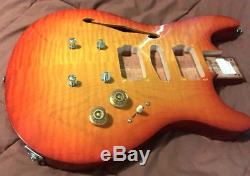 Warmoth VIP Guitar Body with Extras Tequila Sunset Burst